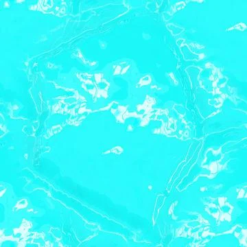 Turquoise smooth surface with white highlights. Beautiful seamless turquoise Illustrazione stock