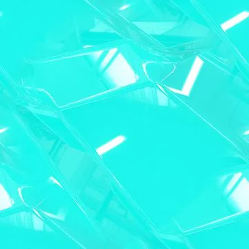 Turquoise smooth surface with white highlights. Beautiful seamless turquoise Illustrazione stock