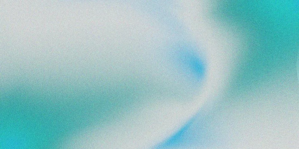 Turquoise Soft Gradient Wave Abstract Background Modern Digital Wallpaper Stock Illustration