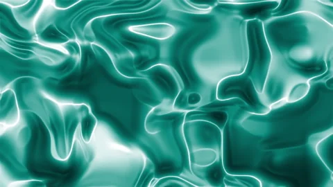 Turquoise swirling liquid abstract background, suitable for design projects Stock Footage 289739688