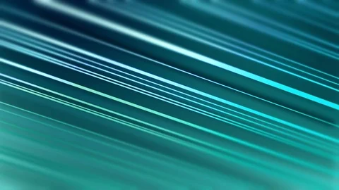 Turquoise vector diagonal lines move smoothly on a blurred background Stock Footage 79491942