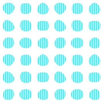 Turquoise vector seamless pattern Illustrazione stock