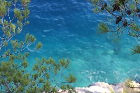 Turquoise water Stock Photos