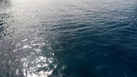 Turquoise water in the sea Stock Footage 80201047