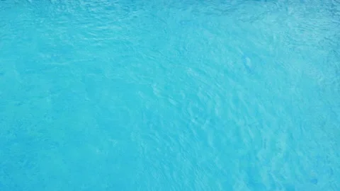 Turquoise water surface generating mesmerizing ripples, casting delicate wa.. Stock Footage 306399598