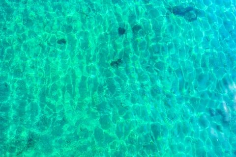 Turquoise water surface Foto stock