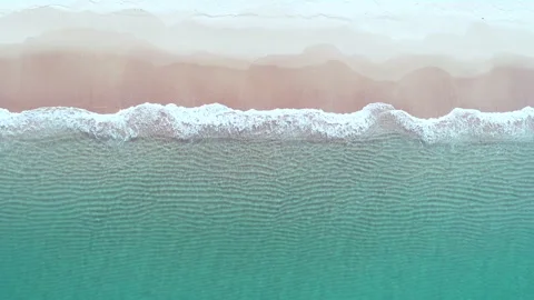 Turquoise waves Stock Footage 165280798