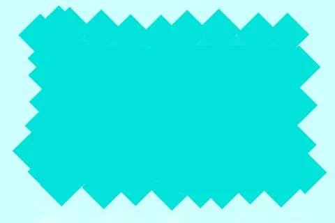 Turquoise Zigzag Abstract Background Stock Illustration