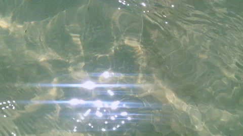 Turquose sea surface background Stock Footage 37821541