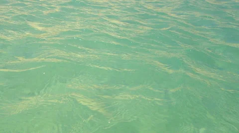 Turquose sea surface background Stock Footage 37823421