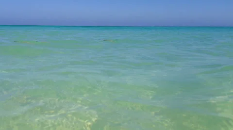 Turquose sea surface background Stock Footage 37824019