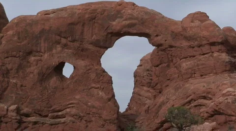 Turret Arch 1 Stock Footage 646888