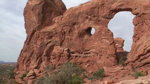 Turret Arch 7 Stock Footage 647015