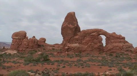 Turret Arch 8 Stock Footage 647023