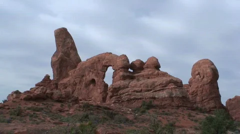 Turret Arch 9 Stock Footage 647029
