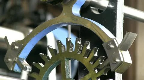 Turret clock Stock Footage 21775473