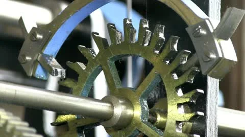 Turret clock Stock Footage 21775487