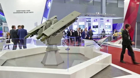 Turret mount "Komar" Stock Footage 67389348