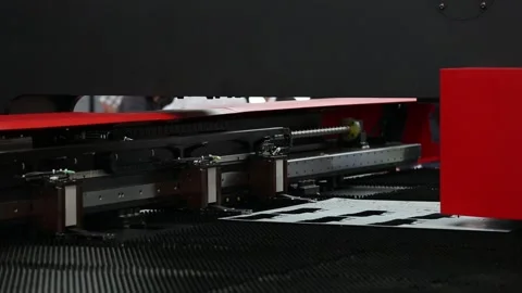 Turret punch presses 動画素材 96230100