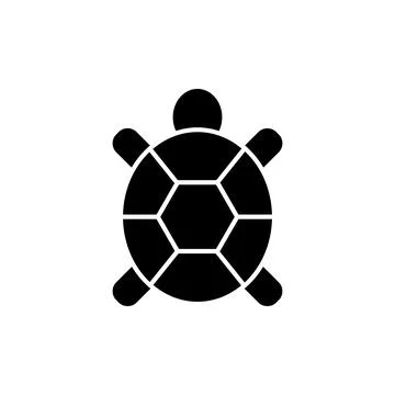 Turtle, animal icon. Simple line, outline vector ecology icons for ui and ux イラスト素材