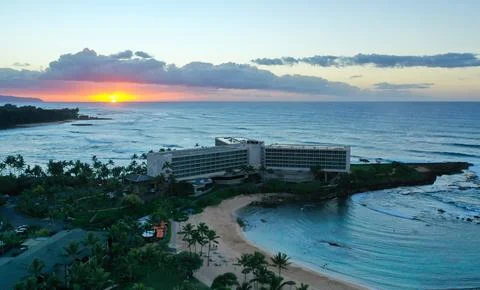 Turtle Bay Resort Stock Photos