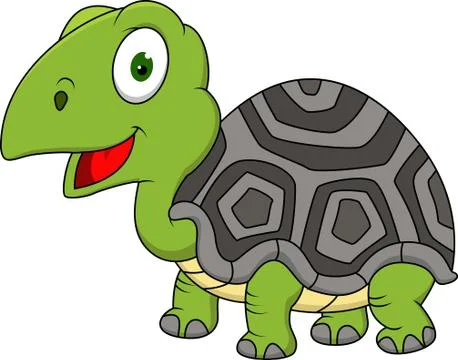 Turtle cartoon Stock Illustration