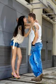 Turtle doves Stock Photos