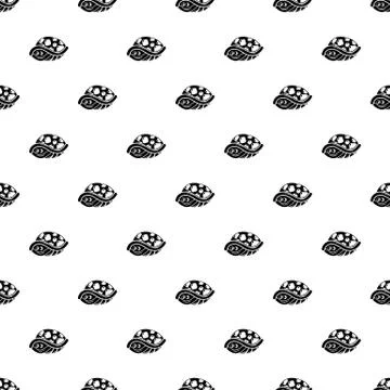 Turtle in house icon, simple style 库存插图