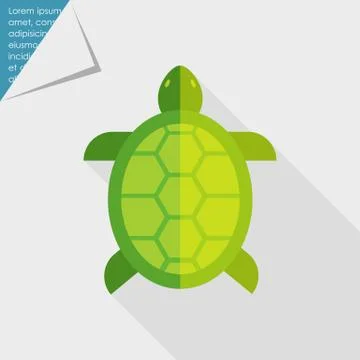 Turtle icon 스톡 일러스트