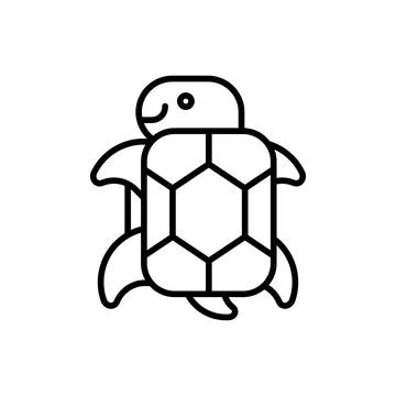 Turtle icon Stock Illustration