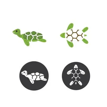 Turtle icon vector illustration Stock Illustration