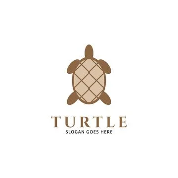 Turtle Icon Vector Logo Template Illustration Design Stock Illustration