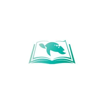 Turtle logo icon vector template illustration design concept Illustrazione stock