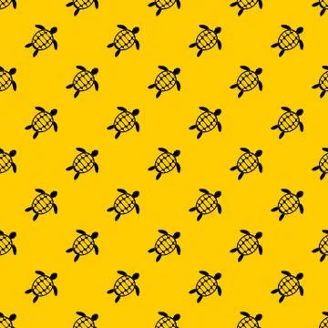 Turtle pattern 스톡 일러스트