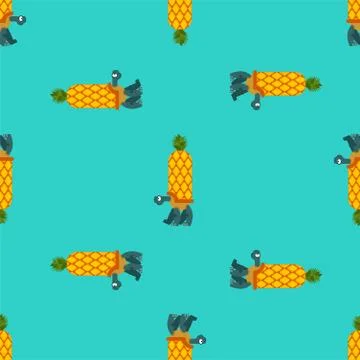 Turtle pattern seamless. Amphibian background. Childrens cloth texture. Anima Stock Illustration