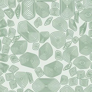 Turtle seamless pattern. Green tortoise. Terrapin camouflage wallpaper. Stock Illustration