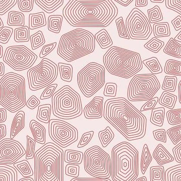 Turtle seamless pattern. Red and pink tortoise. Terrapin fashion textile. イラスト素材