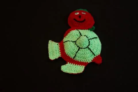 Turtleneck crocheted Stock Photos