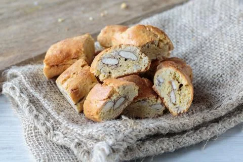 Tuscan cantucci Stock Photos