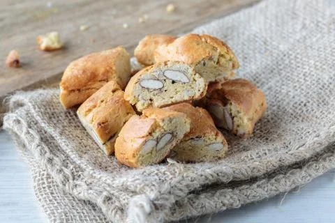 Tuscan cantucci Stock Photos