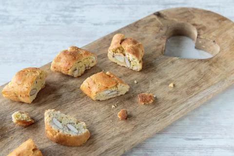 Tuscan cantucci Stock Photos