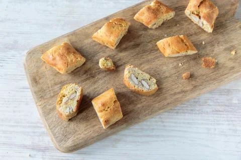 Tuscan cantucci Stock Photos
