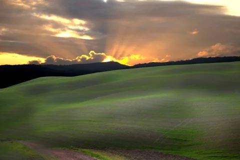 Tuscan county 3 Stock Photos