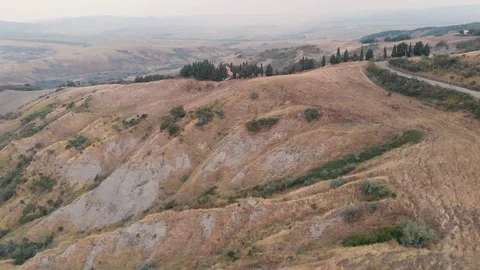 Tuscan hills in the fall. Stock Footage 114803300