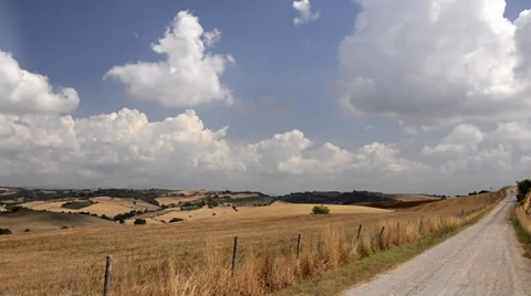 Tuscan hills 스톡 동영상 33331607