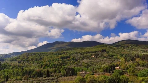 The Tuscan hills Stock Footage 75117044