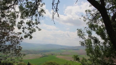 The Tuscan hills Stock Footage 75123639