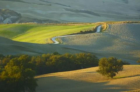 Tuscan landscape Stock Photos