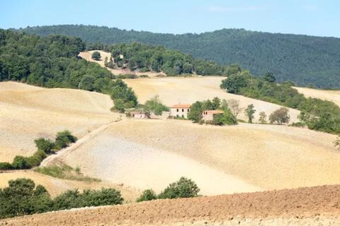 Tuscan landscape Stock Photos