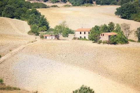 Tuscan landscape Stock Photos
